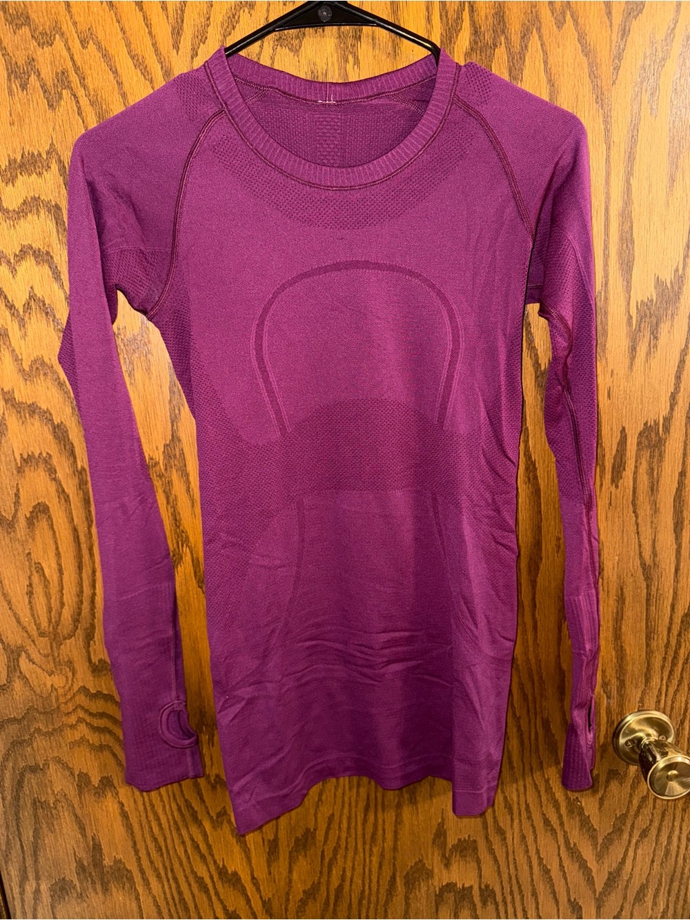 lululemon athletica Long-Sleeve Seamless Top - Plum